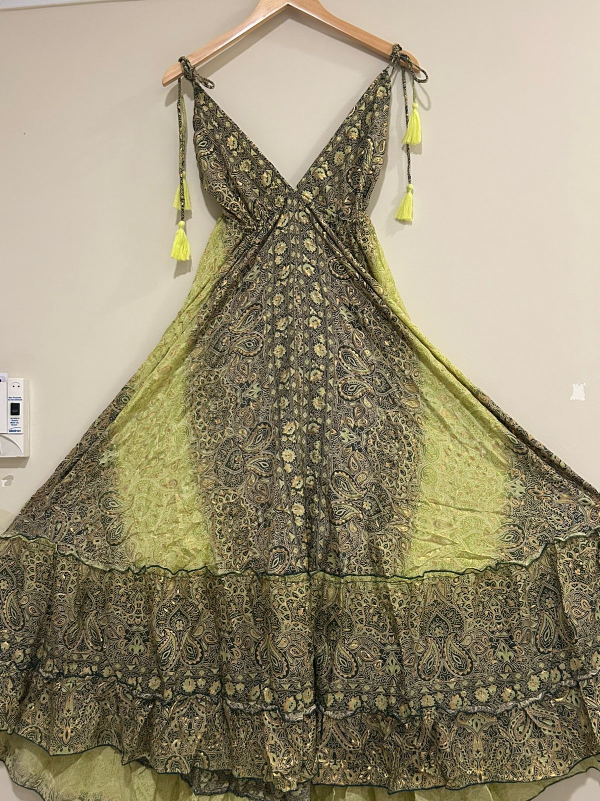 Vestido longo indiano - Várias cores | Tam. Único 001