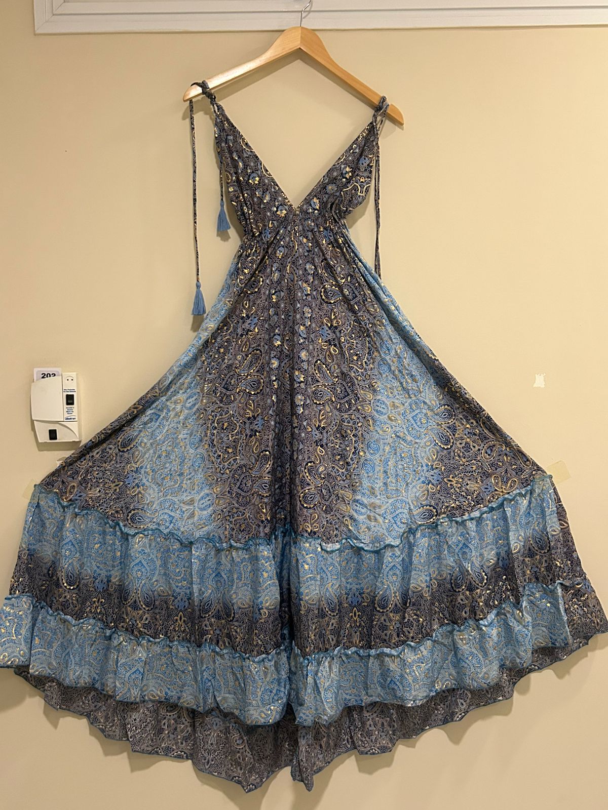 Vestido longo indiano - Várias cores | Tam. Único 001