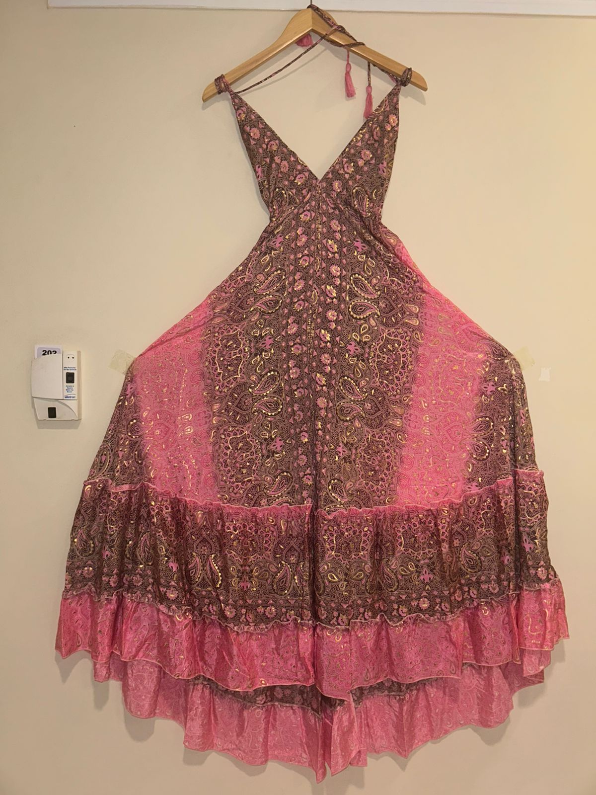 Vestido longo indiano - Várias cores | Tam. Único 001