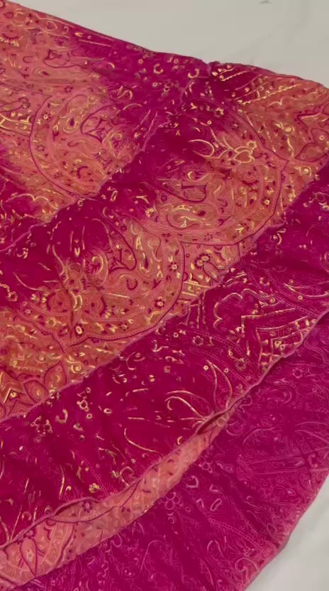 🔴 Vestido Longo Indiano - Cores Vermelhas  | Tam. Único 002