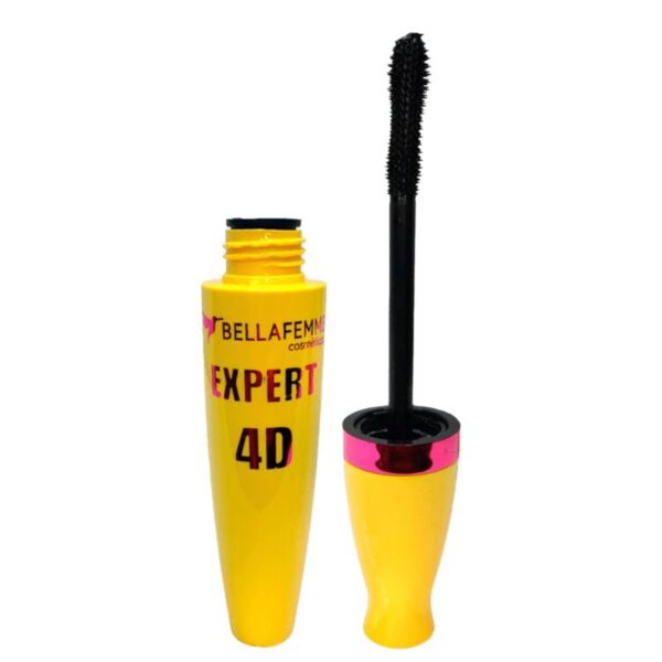 Máscara de Cílios Bella Femme Expert 4D - Mega Volume à Prova D'água - Imagem 4